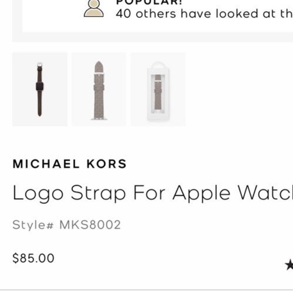 Michael Kors Apple Watch Band - Picture 1 of 4